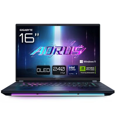 Gigabyte AORUS MASTER 16 BZHC6DEE65SP grau Intel Core? Ultra 9 275HX NVIDIA GeF... ->