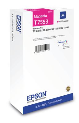 Epson T7553 - Größe XL - Magenta - Original - Tintenpatrone (C13T755340)
