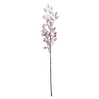Clayre & Eef Weihnachtsdekoration 10x5x60 cm Rot Kunststoff (Gr. 10x5x60 cm)