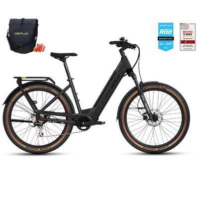 Trekking E-Bike Damen Herren 27,5 Zoll Quartz SUV 644 Wh 250W 55 Nm