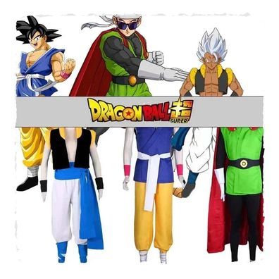 Goku Master Roshi Piccolo Cosplay Kostém Anime Halloween Outfit