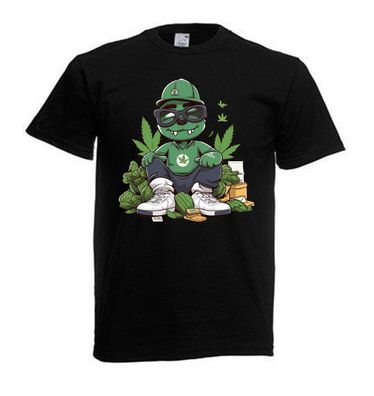 Tshirt Unisex Cooler Druck Weed Psychedelic (Größe & Farbe auswählen) TSFBW468