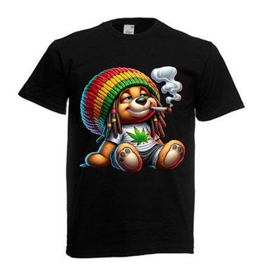 Tshirt Unisex Cooler Druck Weed Psychedelic (Größe & Farbe auswählen) TSFBW579