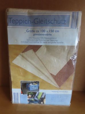 Teppich-Gleitschutz gewebeverstärkt zuschneidbar beige ca.100x 150cm