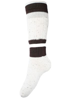 Loferl 2-teilig braun natur - Größe: 47-48