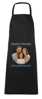 Schürze mit Wunschdruck (Farbe auswählen)