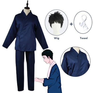 Gojo Wakana Cosplay Kostém Uniform Outfit Set Anime Halloween Karneval