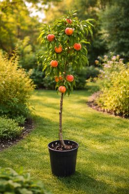 Pfirsichbaum Red Haven 140-180 cm Obstbaum winterhart saftig ertragreich