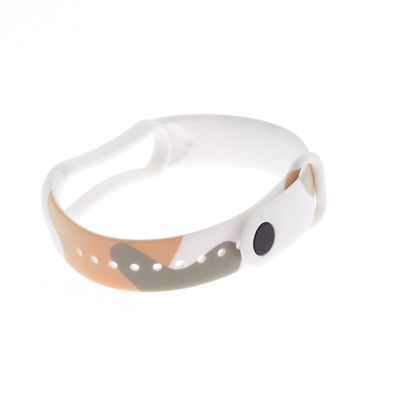 Moro Silikonarmband für Xiaomi Mi Band 6/5 - Ersatzband Uhrarmband im Musterdesi