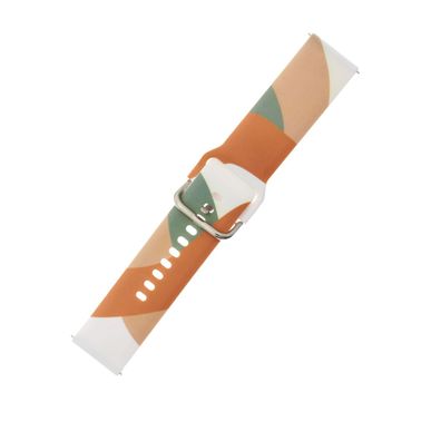 Samsung Galaxy Watch 46mm Silikonarmband - Moro Muster 3 Armband für Herren und