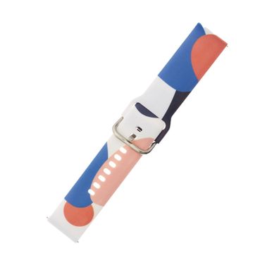 Silikonarmband im Tarnmuster für Samsung Galaxy Watch 46mm - Wechselarmband für