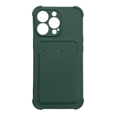 Xiaomi Redmi 10X 4G/Note 9 Panzerhülle: Grünes Silikon-Wallet mit Airbag-Schutz