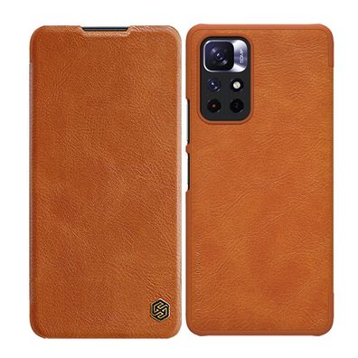 Nillkin Qin Lederetui für Xiaomi Redmi Note 11T/11S/11 (China)/Poco M4 Pro 5G, s