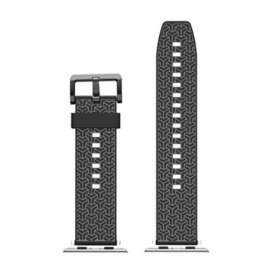 Apple Watch Armband Y, kompatibel mit Series 7/6/5/4/3/2/SE (45/44/42mm), schwar