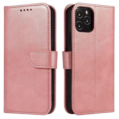 Magnetische Schutzhülle Klappetui mit Standfunktion für Poco M4 Pro 5G, elegant