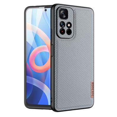 Dux Ducis Fino Schutzhülle aus Nylon für Poco M4 Pro 5G Blau