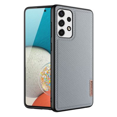 Dux Ducis Fino Hülle aus Nylon Stoff für Samsung Galaxy A73 Blau