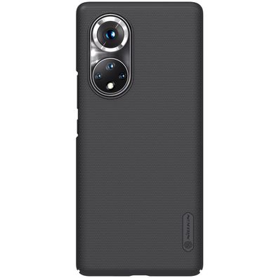 Nillkin Super Frosted Shield Verstärkte Schutzhülle für Honor 50 Pro Schwarz