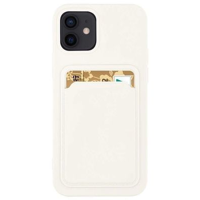 Silikonetui Kartenhülle mit Kartenschlitz für Samsung Galaxy S22+ (S22 Plus) in