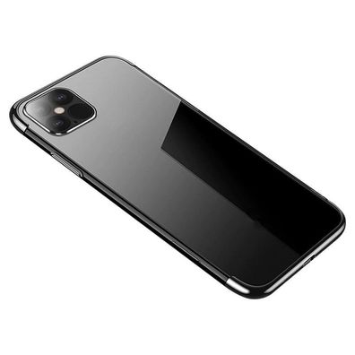 Durchsichtige Schutzhülle mit metallischem Rahmen für Xiaomi Redmi Note 11 Pro 5