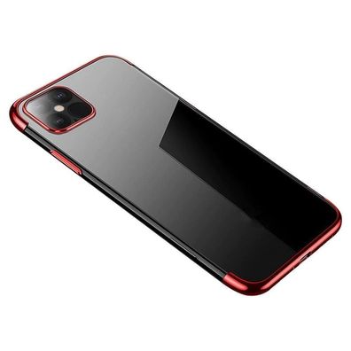 Klarer TPU-Schutzhülle mit Metallic-Rahmen für Xiaomi Redmi Note 11 Pro 5G/11 Pr