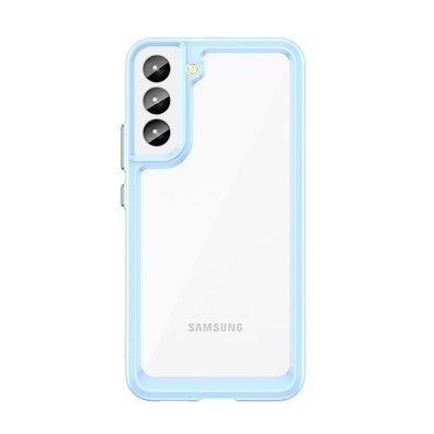 Hochwertige Hülle für Samsung Galaxy S22+ - Robuster blauer Schutz mit flexiblem