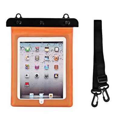 Wasserdichte Tablet-Hülle aus PVC - Orange