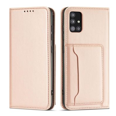 Magnetische Kartenhülle für Samsung Galaxy A13 5G - Brieftaschenetui mit Kartenf