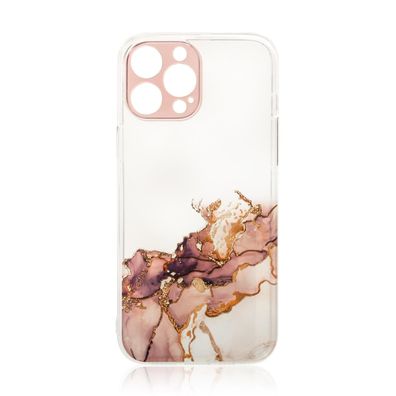Hochwertige Schutzhülle in Marmoroptik für Xiaomi Redmi Note 11 Pro aus braunem