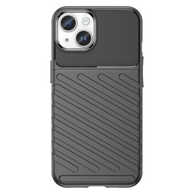 RuggedSchwarz iPhone 14 Schutzhülle stoßfestes Etui