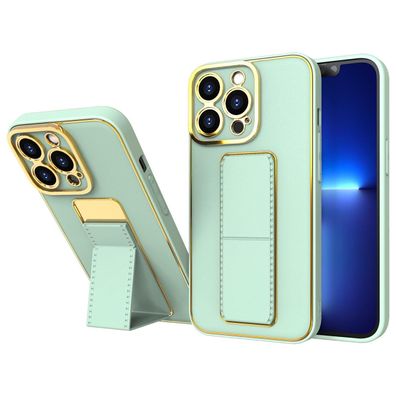 Schutzhülle mit Ständer für Samsung Galaxy A13, grünes Design