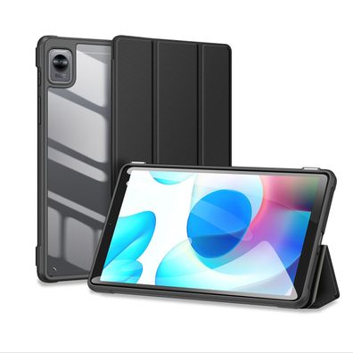 Dux Ducis Toby Panzerhülle mit Klappdeckel Smart Case für Realme Pad Mini Schwar