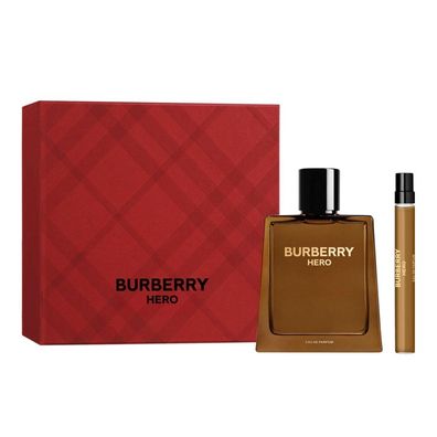 Set Burberry Hero Edp 100ml Edp 10ml@