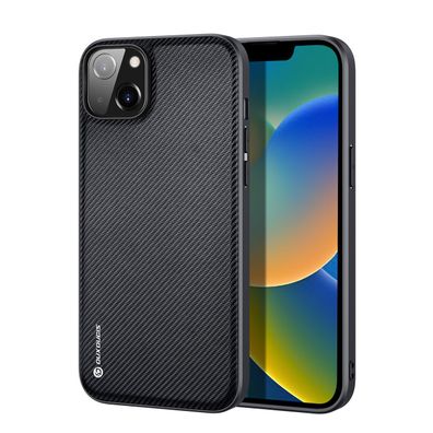 Dux Ducis Fino Schutzhülle Aus Nylonmaterial für iPhone 14 Plus Schwarz