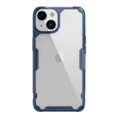 Nillkin Nature Pro Schutzhülle für iPhone 14 Plus - Robustes Gehäuse Blau