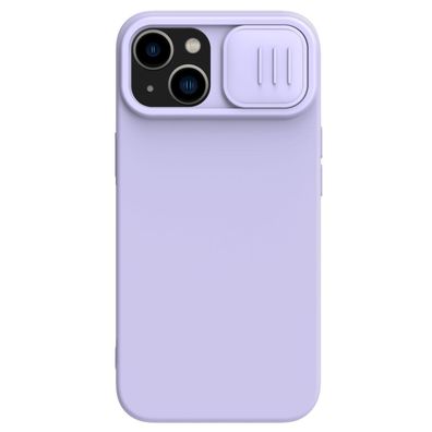 Nillkin CamShield Silikonhülle mit Kameraabdeckung für iPhone 14 Plus, Violett