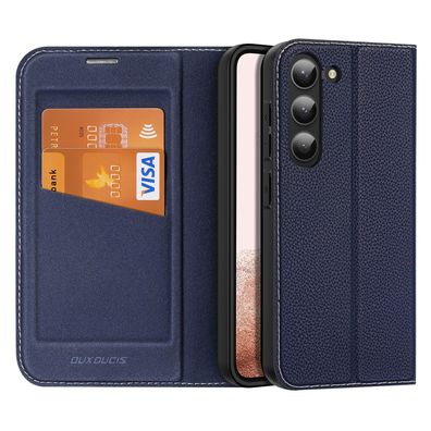 Dux Ducis Skin X2 Hülle für Samsung Galaxy S23+ mit Klapp-Funktion und Standfuß,