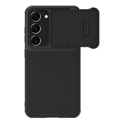 Nillkin Synthetische Faser S Case Hülle für Samsung Galaxy S23 Kameraabdeckung S