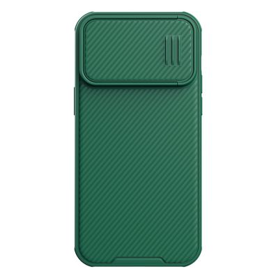 Nillkin CamShield S Schutzhülle für iPhone 14 Pro Max - Robustes grünes Etui mit