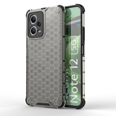 Xiaomi Redmi Note 12 5G / Poco X5 5G robuster Hybrid-Schutzhülle Honeycomb Desig