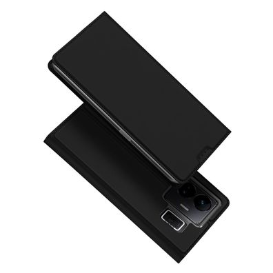 Dux Ducis Skin Pro Klapphülle für Realme GT Neo 5/GT3 - Schwarz, Kartenfach & St