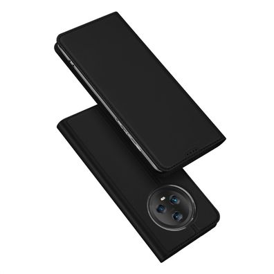Dux Ducis Skin Pro Hülle für Honor Magic5 mit Klappfunktion, schwarz - Kartenfäc