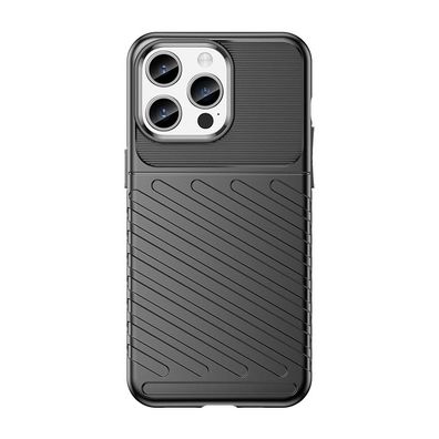 Robustes iPhone 15 Pro Max Schutzgehäuse Thunder - Schwarz