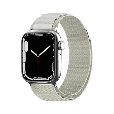 Alpine Edelstahlarmband mit Schnalle für Apple Watch 38/40/41 mm - Silber