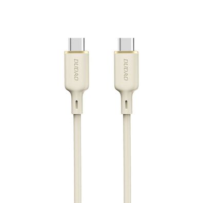 Dudao L7SCC USB-C zu USB-C Kabel 100W 2m - Beige
