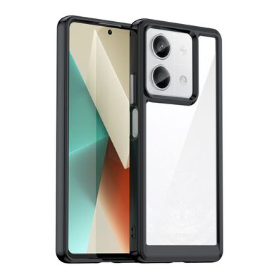 Schutzhülle Outer Space Case mit Silikonrahmen für Xiaomi Redmi Note 13 5G - Sch