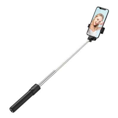 Teleskopischer Selfiestick WRY1S mit 0,7m Stativ für Handy - Schwarz