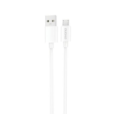 Dudao L4SM USB-A auf Micro-USB Kabel, 2A, 1m, Weiß