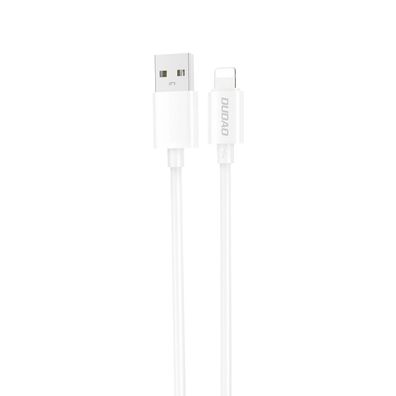 Dudao L4SL Datenkabel USB-A zu Lightning 2A, 1m, Weiß