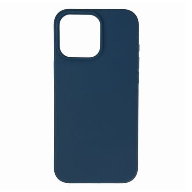 Mehrfarbiges Weizenkleie Case MagSafe für iPhone 16 Pro - marineblaues Etui
